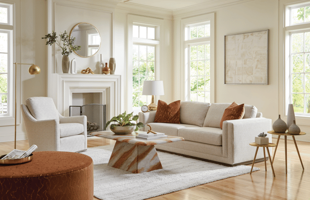 The Mirren sofa by Kirkwood—crafted for long-term comfort, custom design, and elevated living. A Best-tier piece built to last.