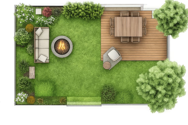 Create Designated Zones in your backyard