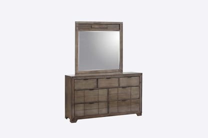 rustic grey dresser