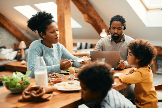 dining table for family, family-sized dining table