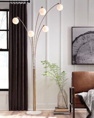 funky floor lamps with soft light