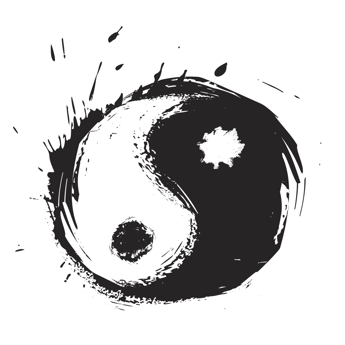 yin and yang sign for feng shui home