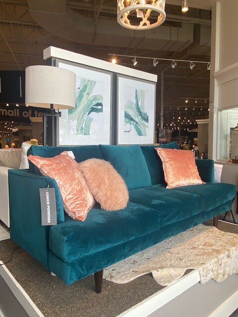 teal couch near me 