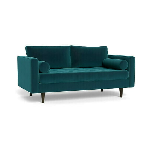 loveseat in a funky color