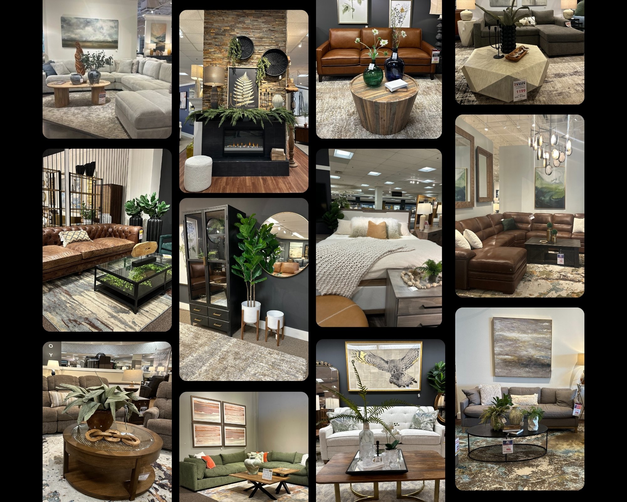 In Store Examples of Biophillic Design