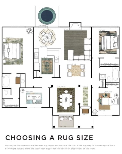 Rug - Choosing Rug Size