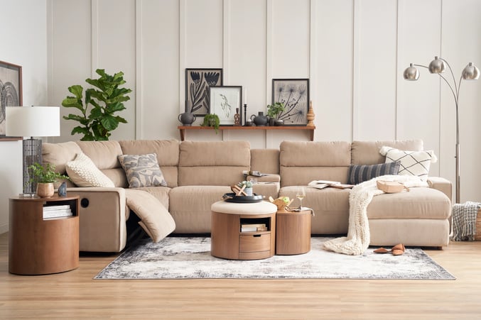 Maddox Power Reclining Sectional from La-Z-Boy
