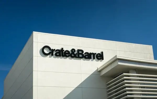 crate and barrel outside view