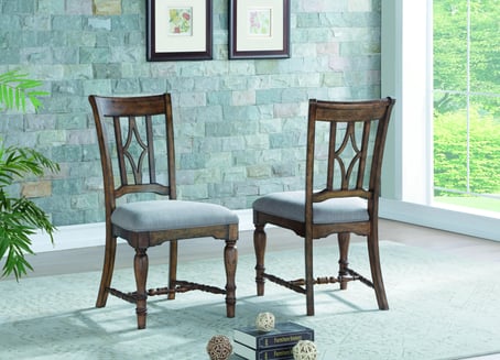 plymouth upholstered dining chair from flexsteel