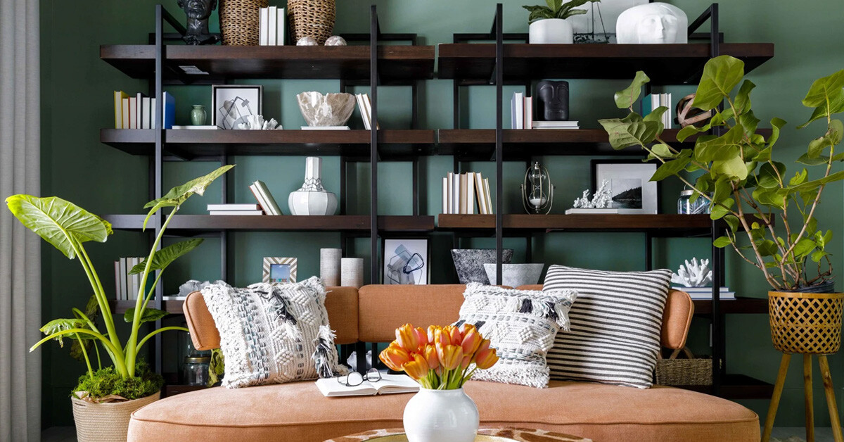 How to Decorate Bookcases and Shelves